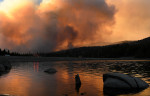 Calfor Fire, Lake Tahoe, Lake Tahoe, Usa - 01 Sep 2021