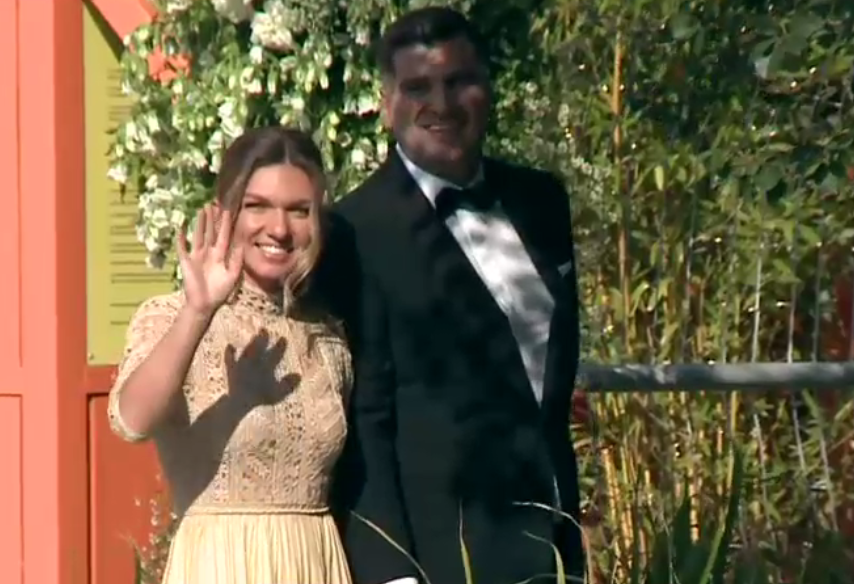 Imagini de la petrecerea de nuntă a Simonei Halep cu Toni Iuruc. 300 de invitați le-au fost alături