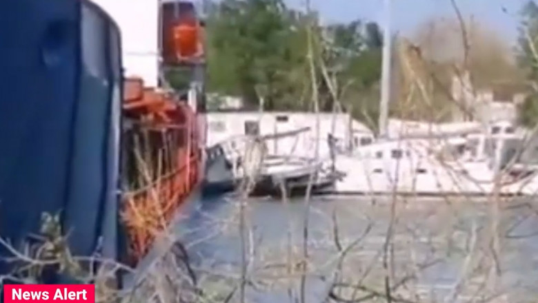 Un accident naval a avut loc în această după-amiază, în județul Tulcea