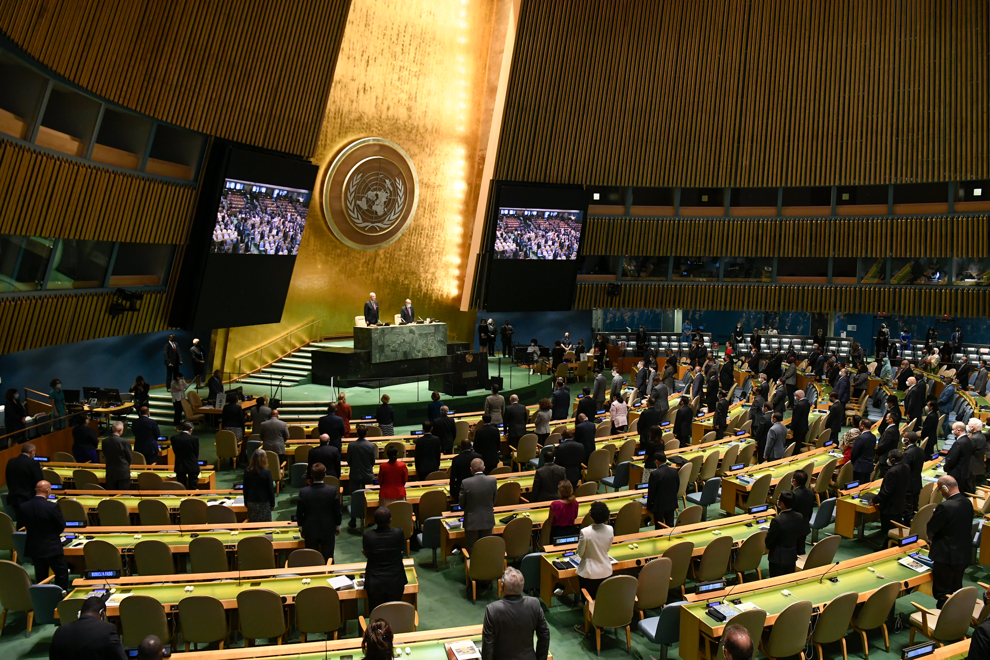 Toți participanții la Adunarea Generală a ONU trebuie să arate că sunt vaccinați anti-COVID. Reacția plină de indignare a Moscovei