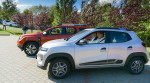 Klaus Iohannis a testat noul model Dacia Duster. Foto: presidency.ro
