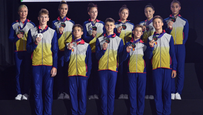 echipa de gimnastica a romaniei