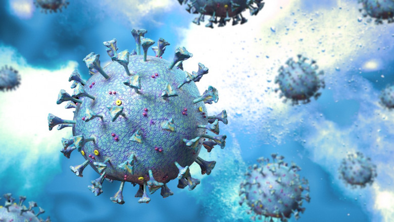 ilustrație coronavirus