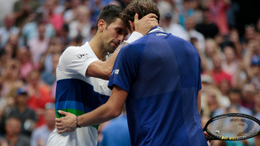 Daniil Medvedev l-a învins pe Novak Djokovic în finala turneului US Open.