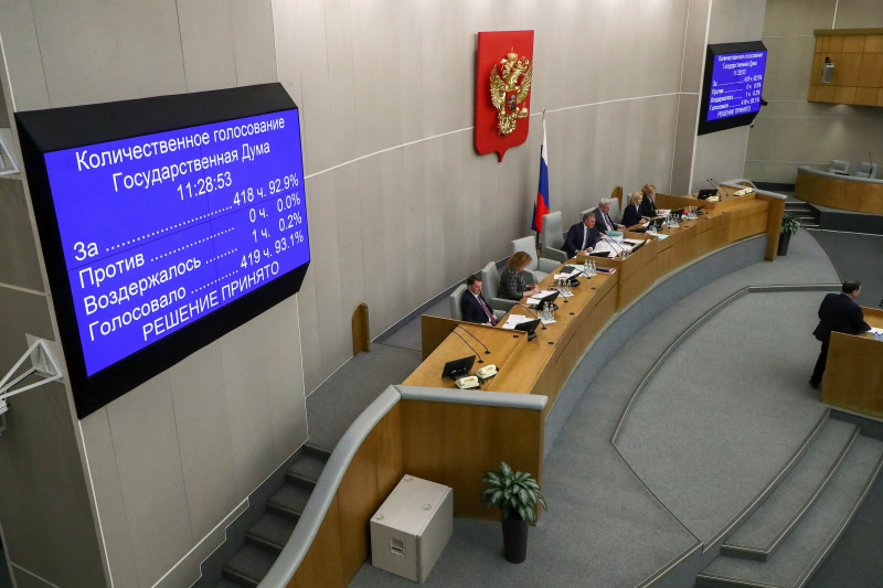 Russian State Duma in session