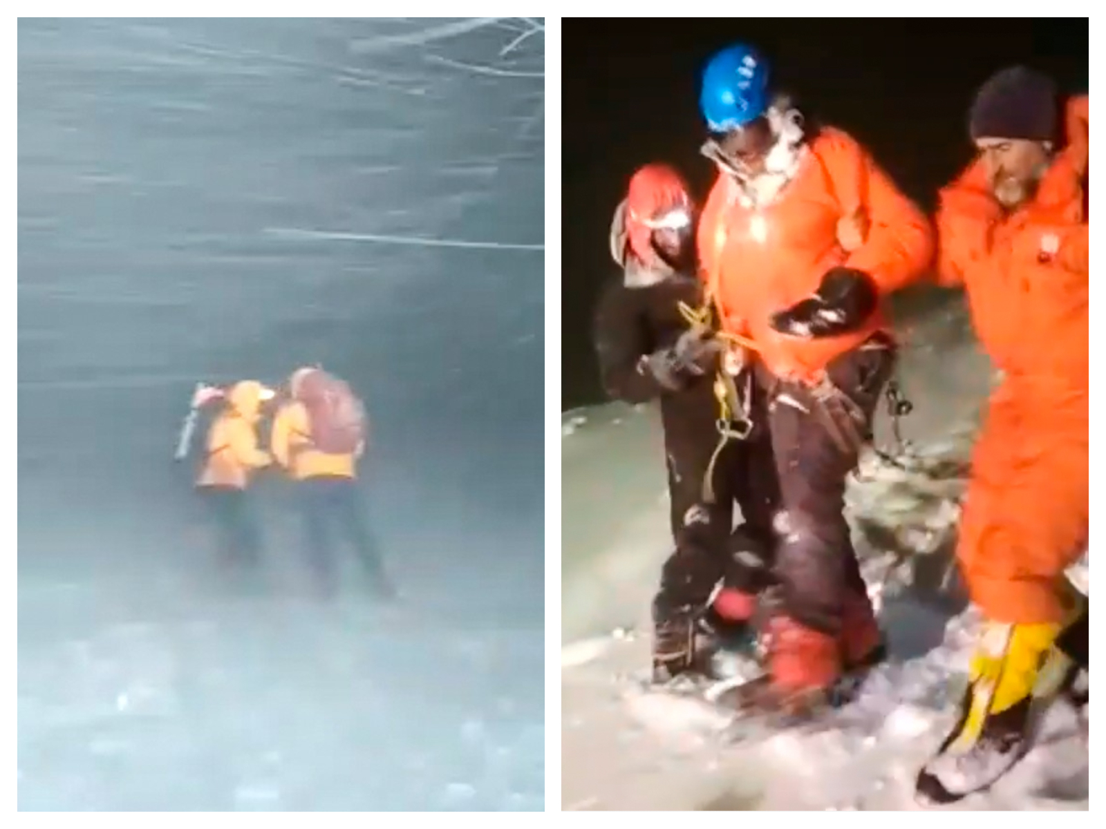 Cinci alpiniști morți într-o furtună de zăpadă de pe muntele Elbrus din Rusia. Imagini dramatice din timpul operațiunii de salvare