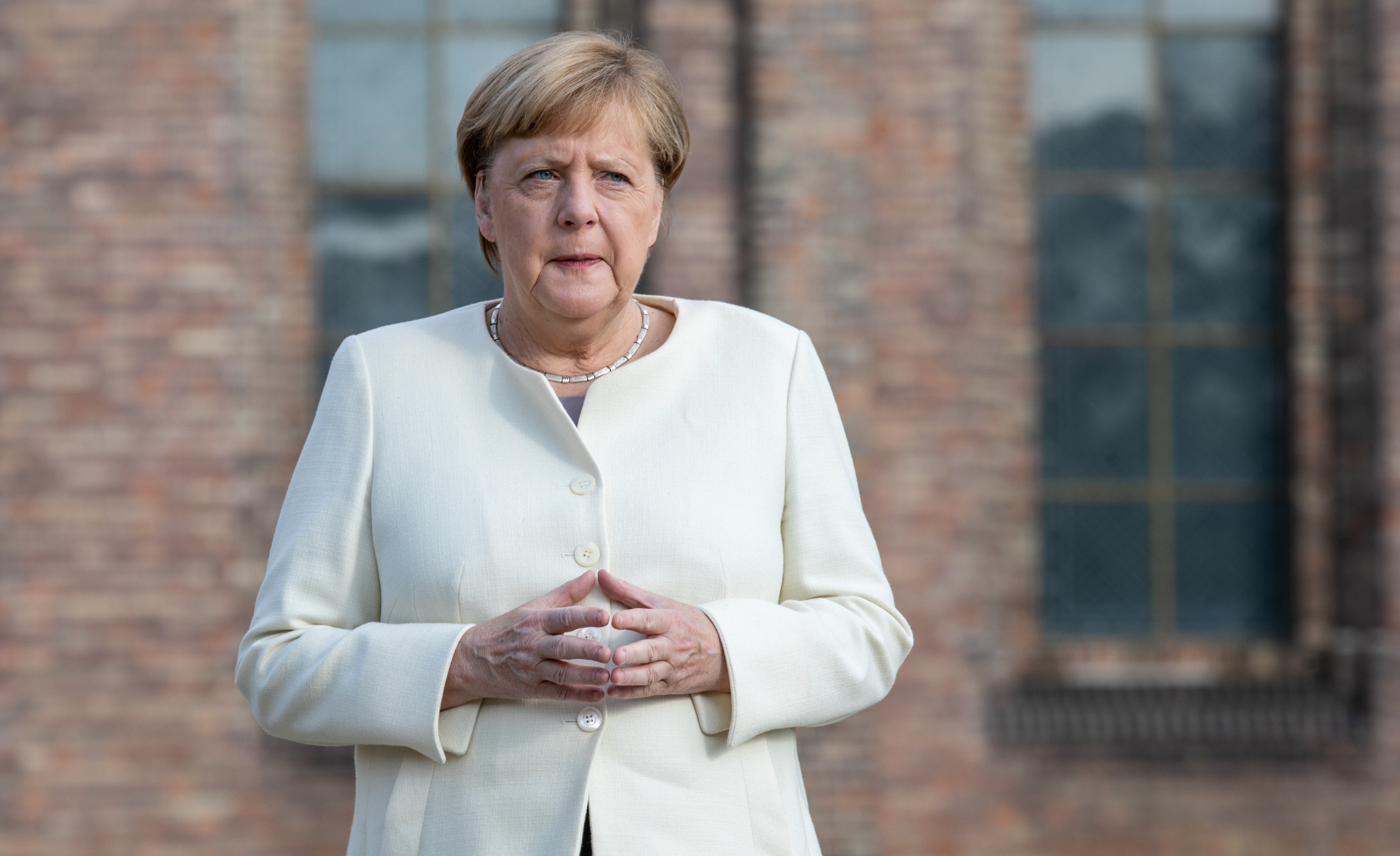 Day of German unity, Ecumenical church service in Potsdam, Germany - 03 Oct 2020