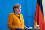 Angela Merkel statement, Berlin, Germany - 24 Mar 2021