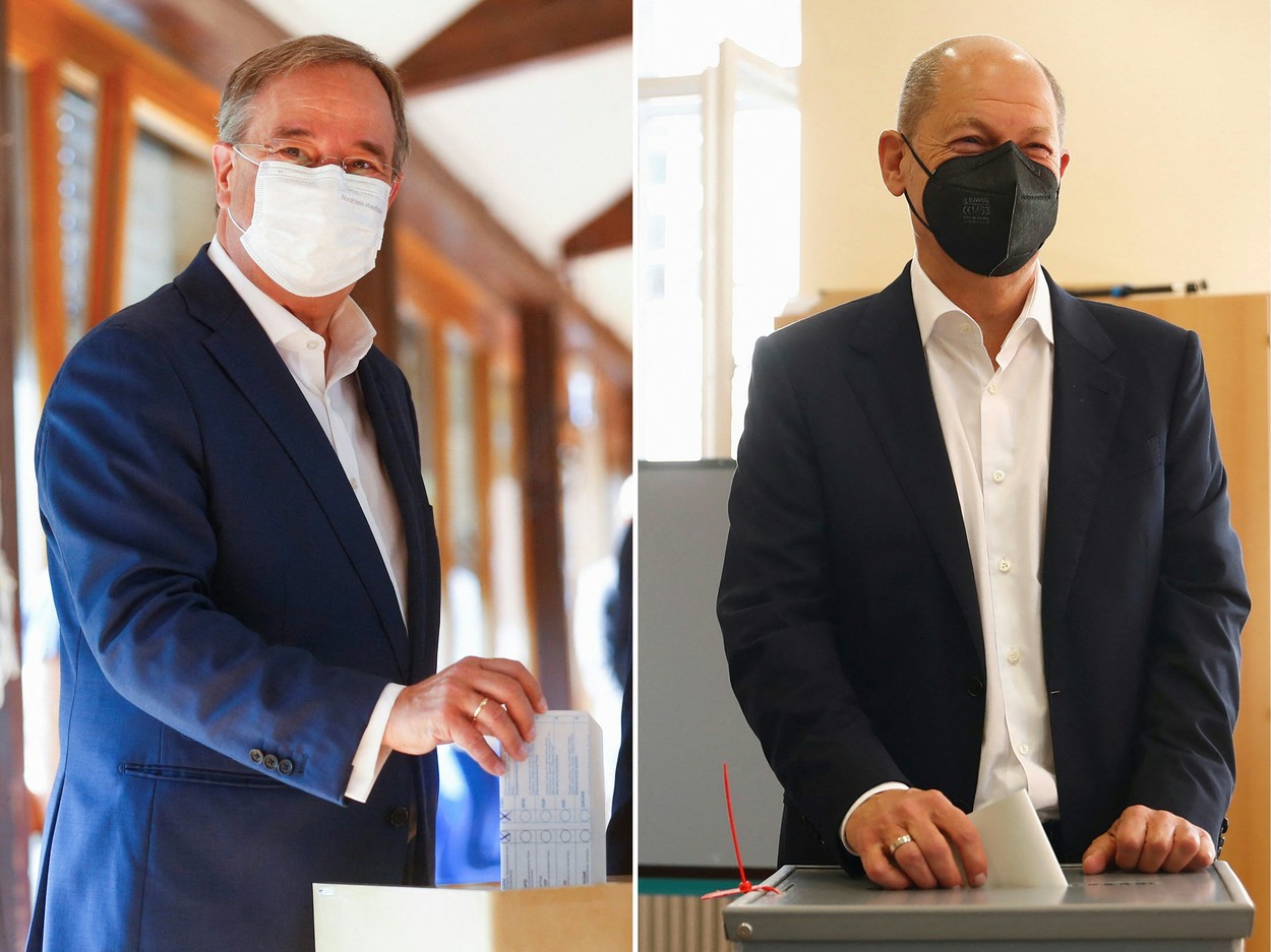 Rezultate alegeri Germania. Exit-pollurile arată egalitate între CDU/CSU și SPD