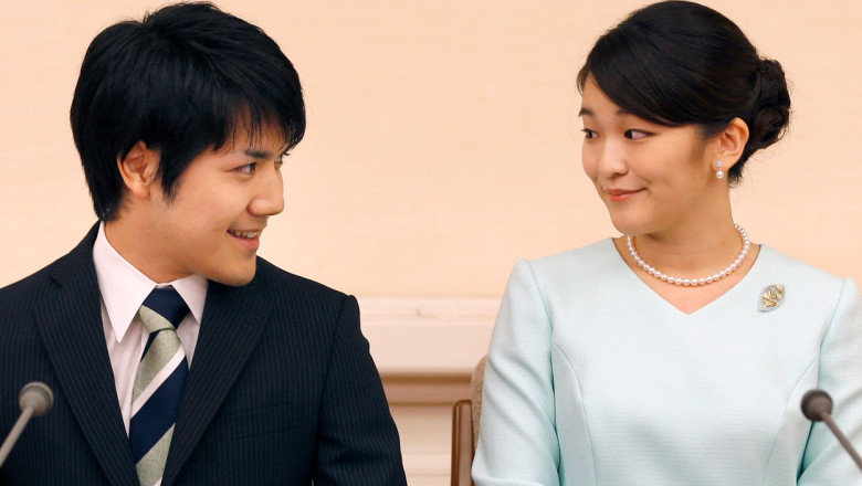 Prințesa Mako și Kei Komuro