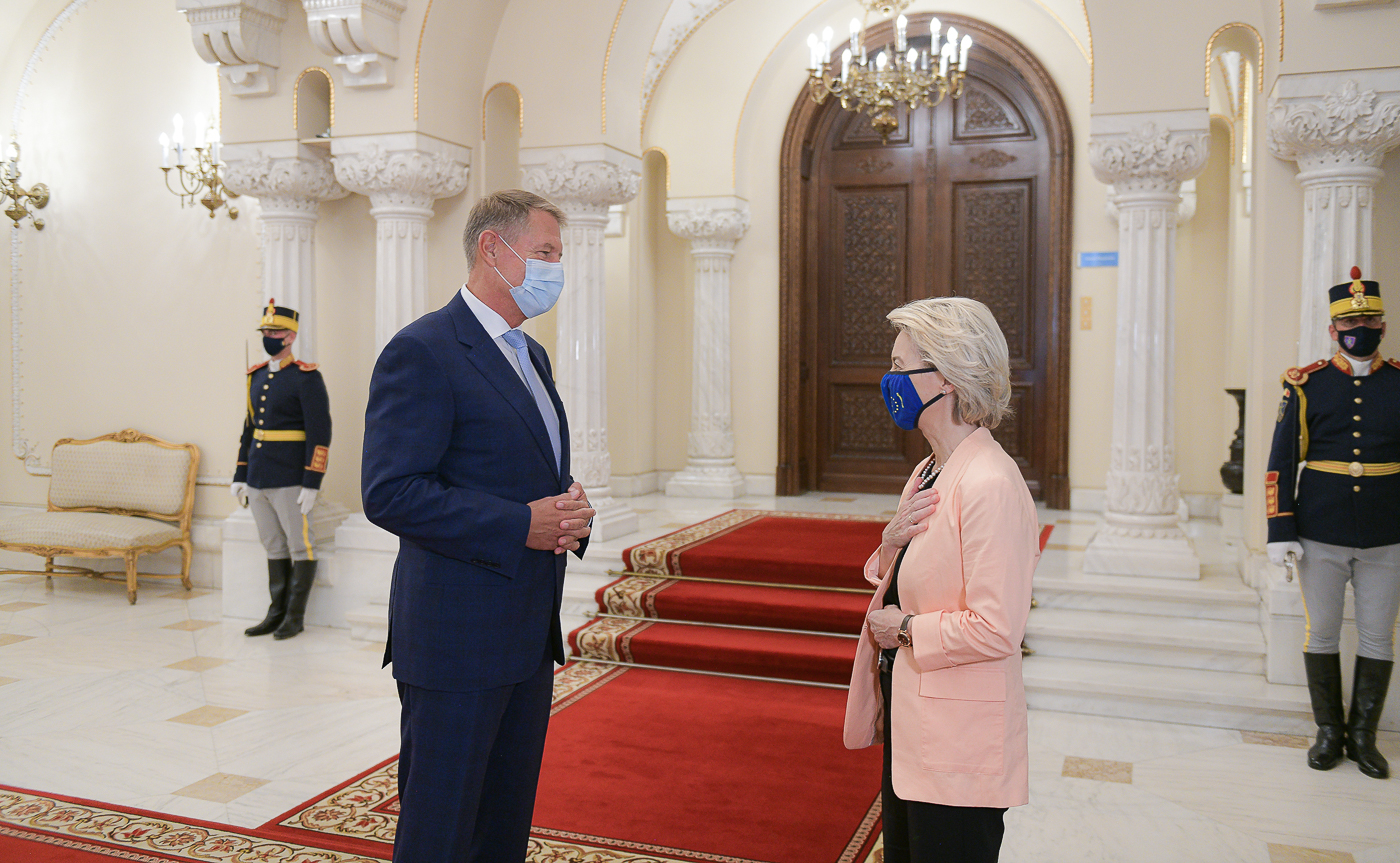 Ursula von der Leyen se va întâlni joi cu Klaus Iohannis pentru a discuta despre situația din Ucraina