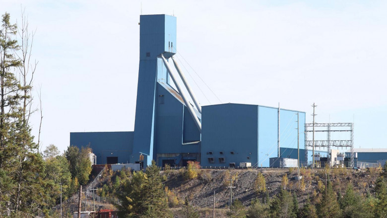 The Totten Mine near Sudbury, Ontario
