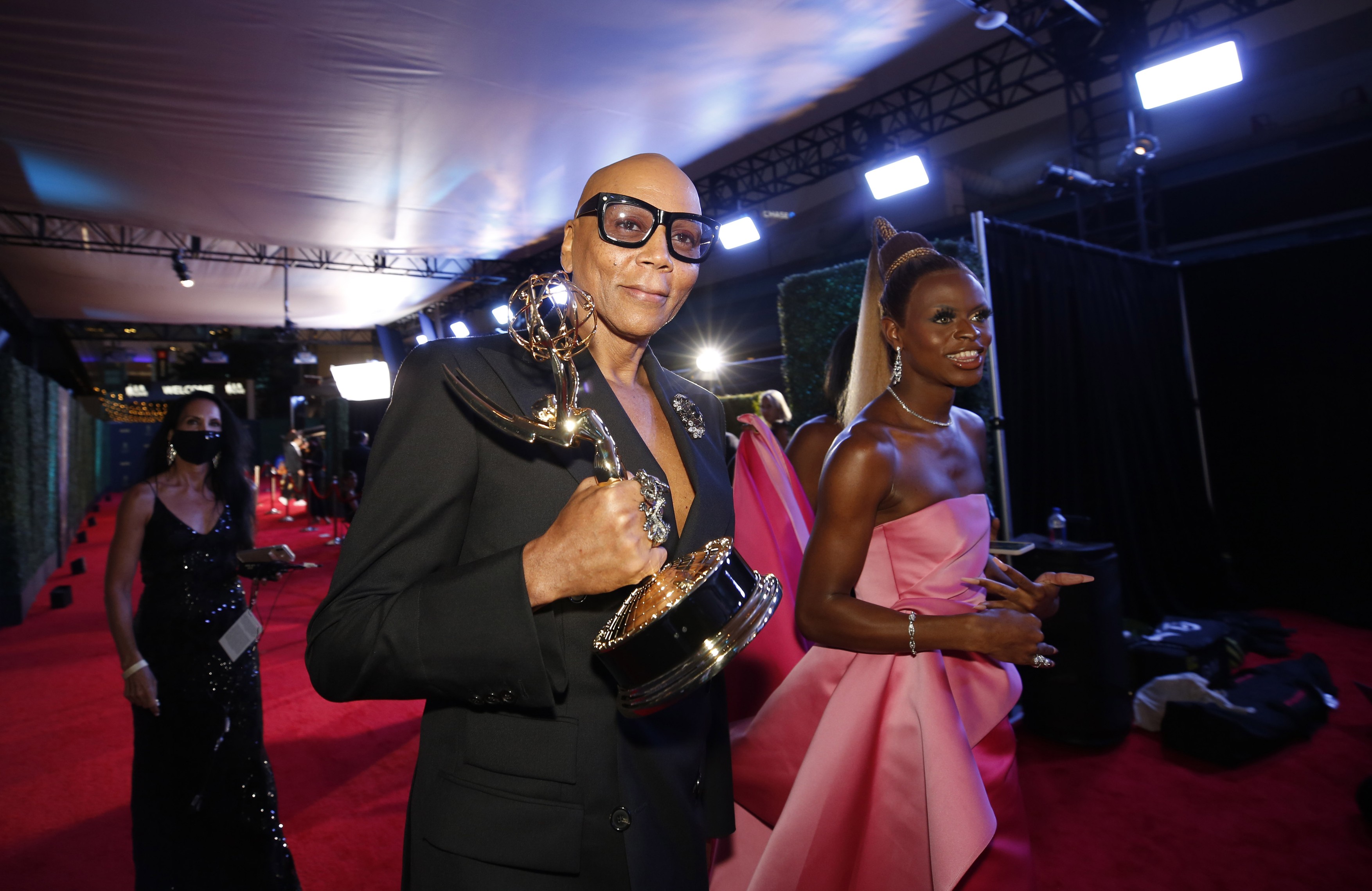 73rd Annual Emmy Awards taking place at LA Live, La Live, Los Angeles, California, United States - 19 Sep 2021