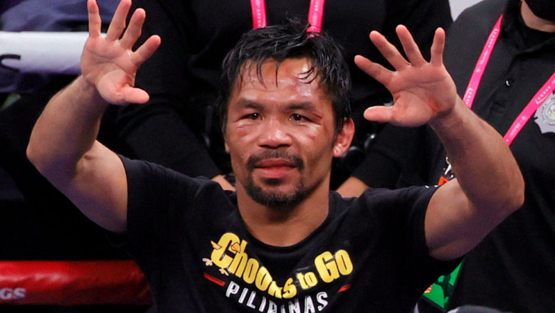Starul boxului din Filipine Manny Pacquiao
