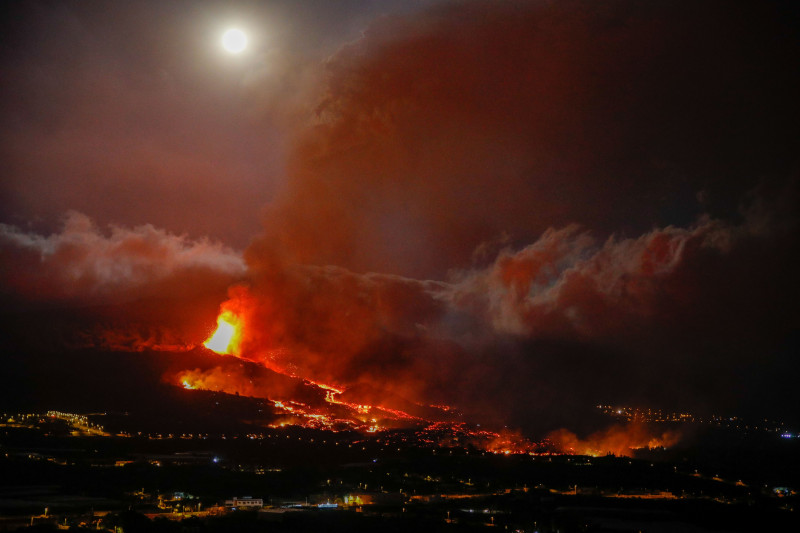 The number of displaced people on La Palma (Tenerife) rises to 5,500