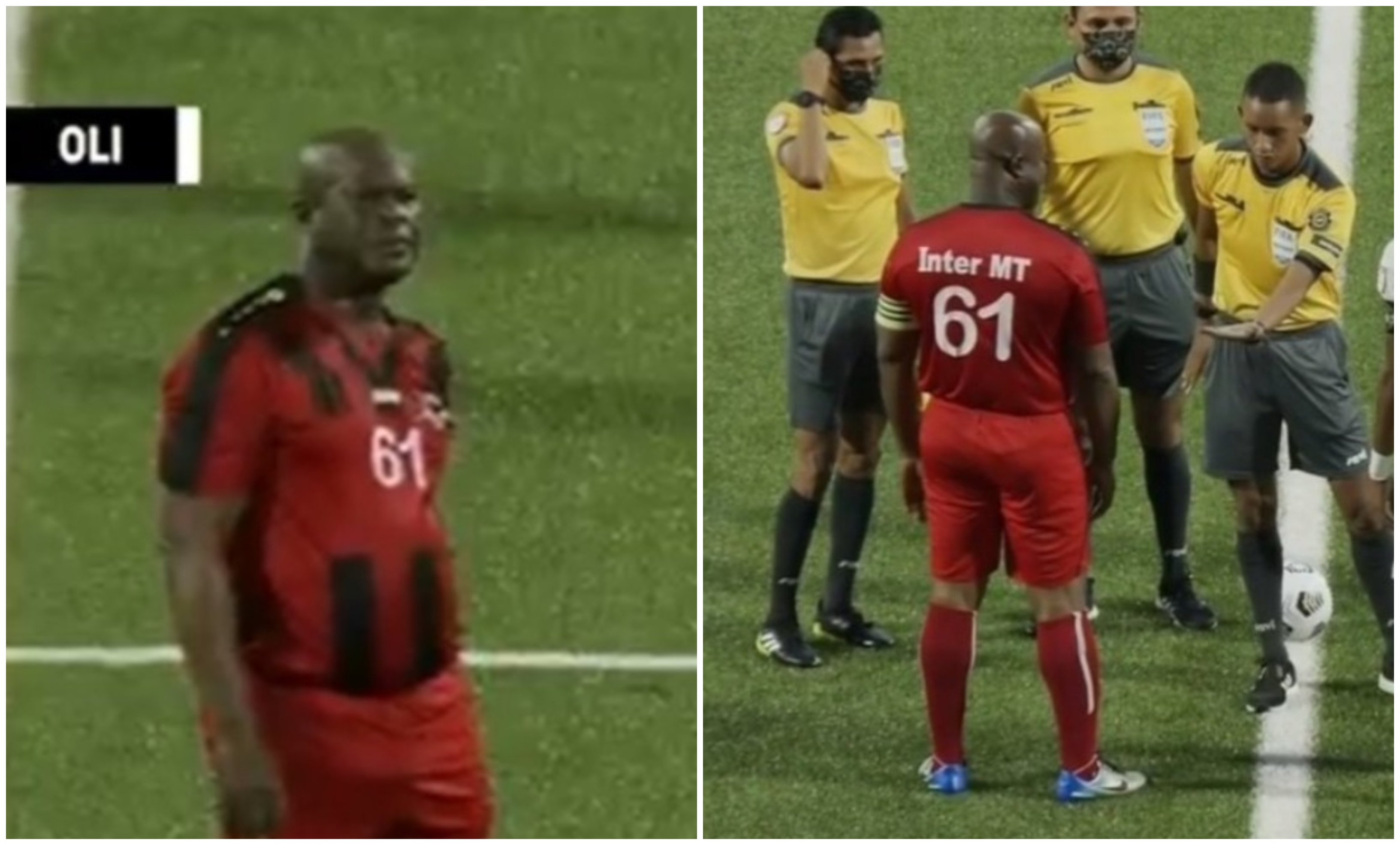 Vicepreședintele Surinamului a debutat la 60 de ani în Liga de fotbal CONCACAF. Are 50 de copii și este urmărit de Interpol