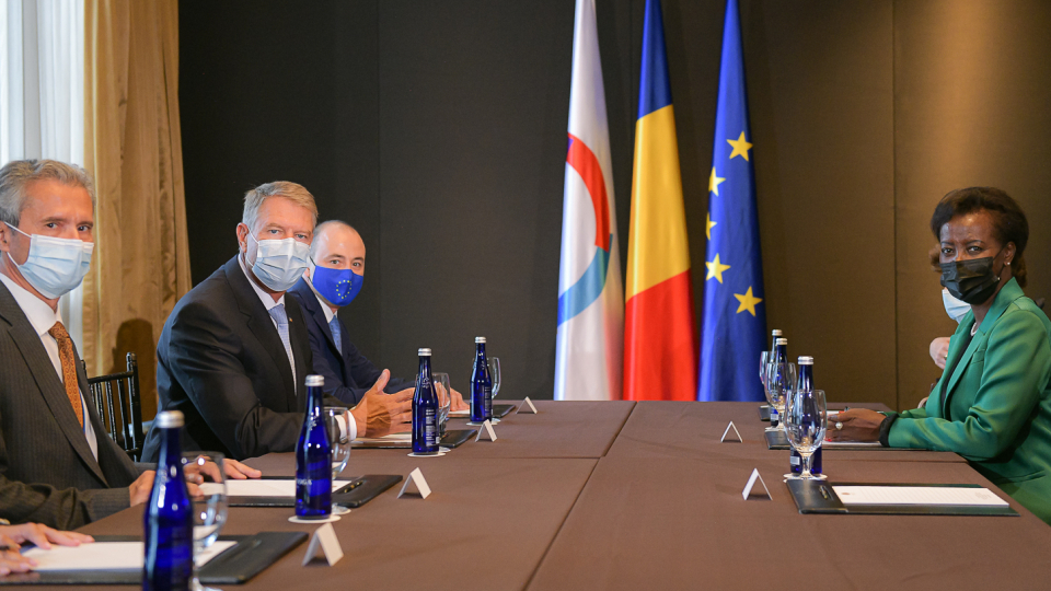 Iohannis a discutat cu secretarul general al Organizaţiei Internaţionale a Francofoniei despre educaţie şi cercetare
