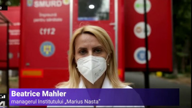 Managerul Institutului Marius Nasta, Beatrice Mahler.