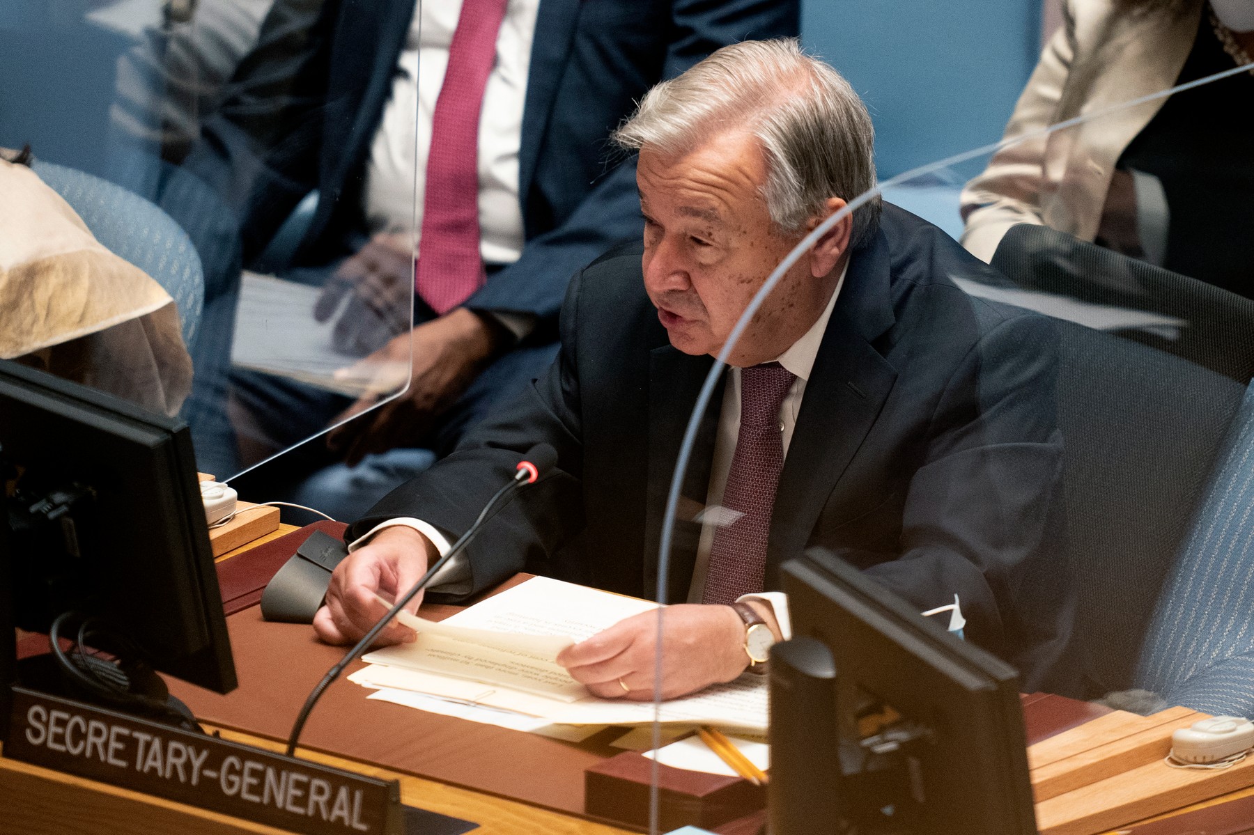 Secretarul general al ONU îi încurajează pe tineri să mențină presiunea asupra guvernelor în combaterea schimbărilor climatice