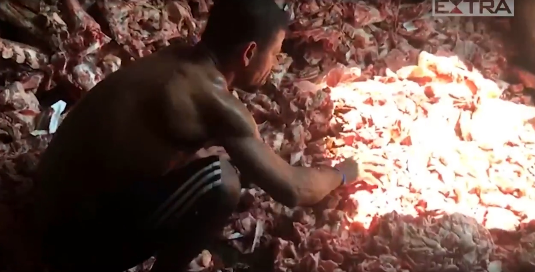 Foametea este atât de mare în Brazilia, încât oamenii scotocesc printre oase de animale, pentru hrană. Imaginile care au indignat lumea