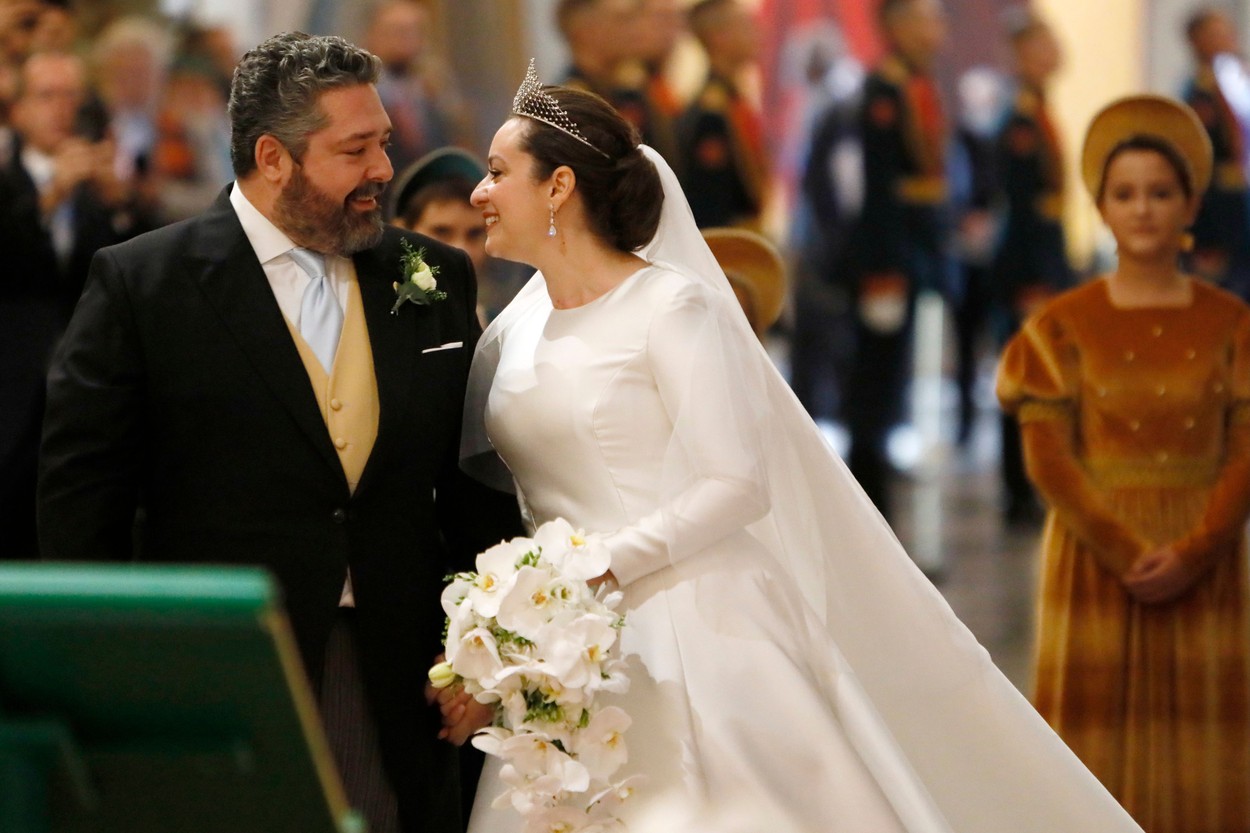 Marele Duce George Mihailovici Romanov s-a căsătorit cu logodnica sa italiancă, Rebecca Virginia Bettarini