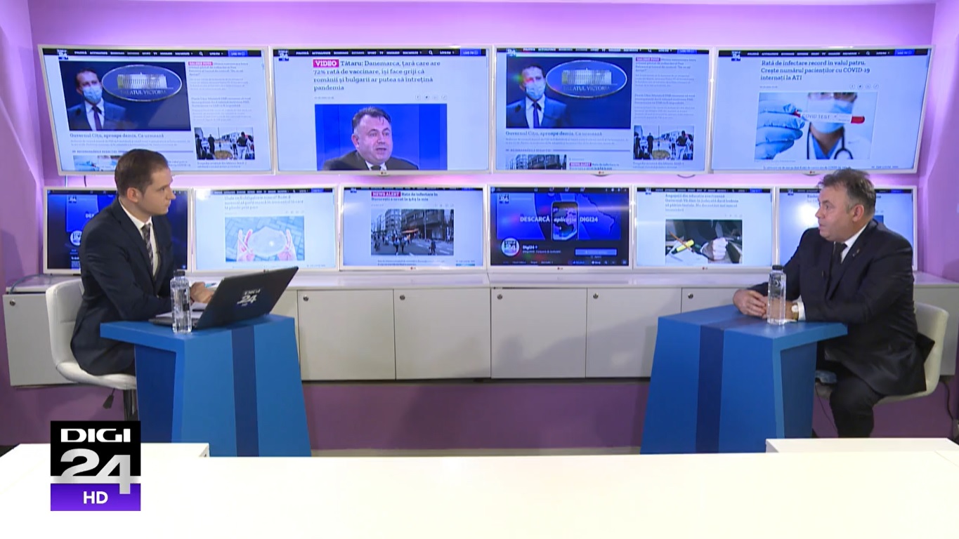 Interviurile Digi24.ro. Nelu Tătaru: Pandemia nu este scăpată de sub control, dar e prost gestionată