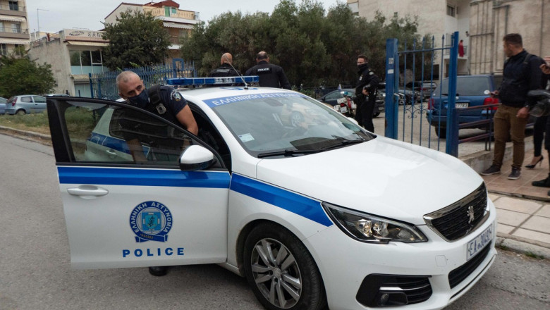 Mașină de poliție din Grecia