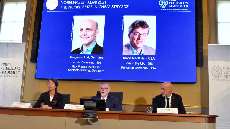 Premiul Nobel pentru chimie a fost câștigat de Benjamin List şi David W.C. MacMillan.