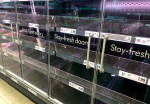 Shortage of stock in supermarkets in London