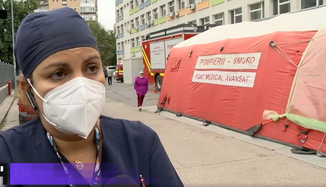 Mărturii dramatice din spitale. Medic: Suntem în situația în care pacienții își dau jos masca CPAP și ne strigă „Vaccinați-ne!”