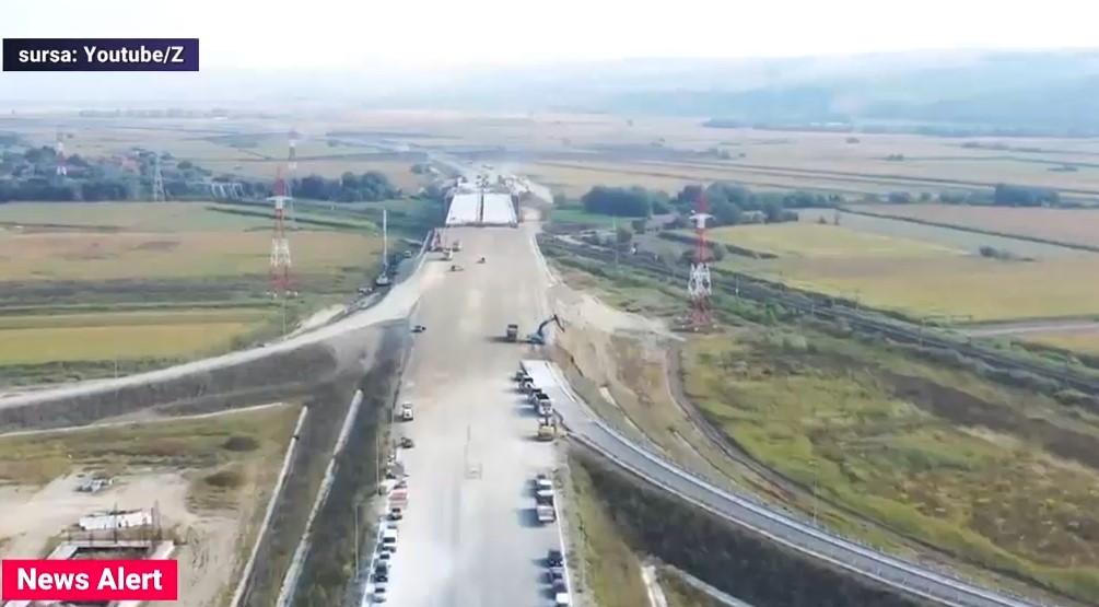 Probleme pe lotul 2 al Autostrăzii Sebeș-Turda. Directorul CNAIR: E clar că nu poate fi dat în trafic până pe 15 noiembrie