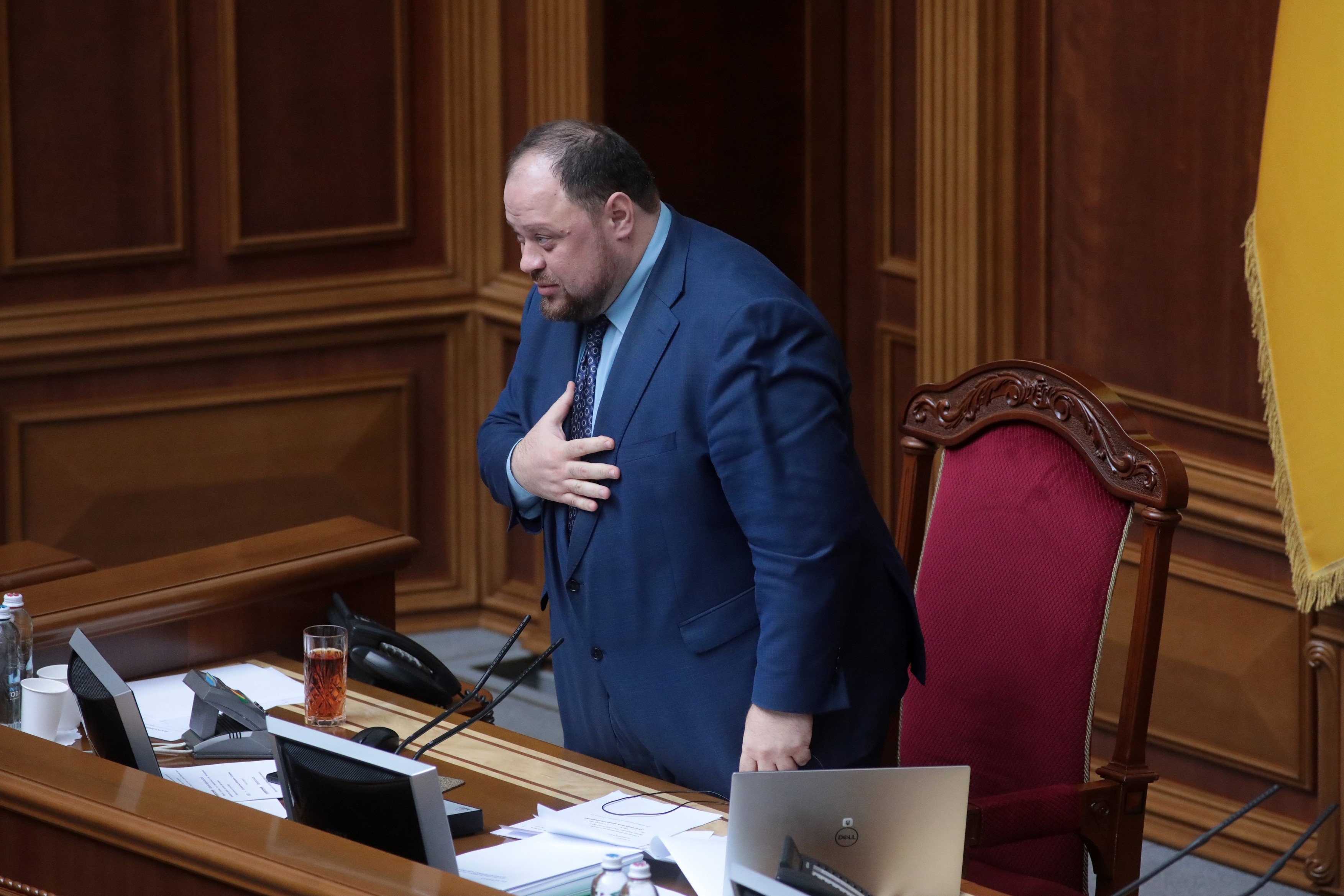 Parlamentul ucrainean și-a ales un nou președinte, după demiterea lui Dmitro Razumkov