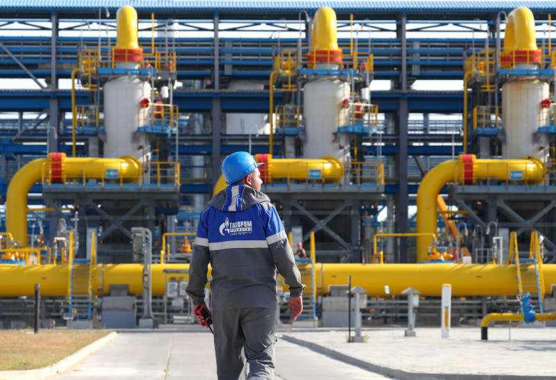 Slavyanskaya compressor station of Nord Stream 2 gas pipeline