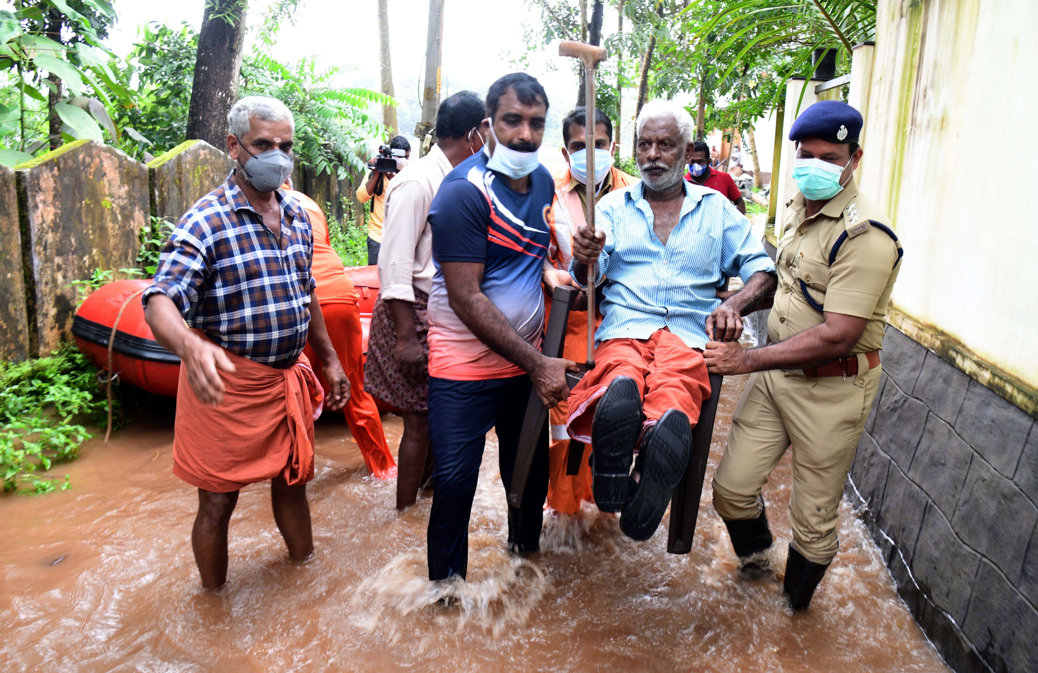 INDIA KERALA HEAVY RAIN