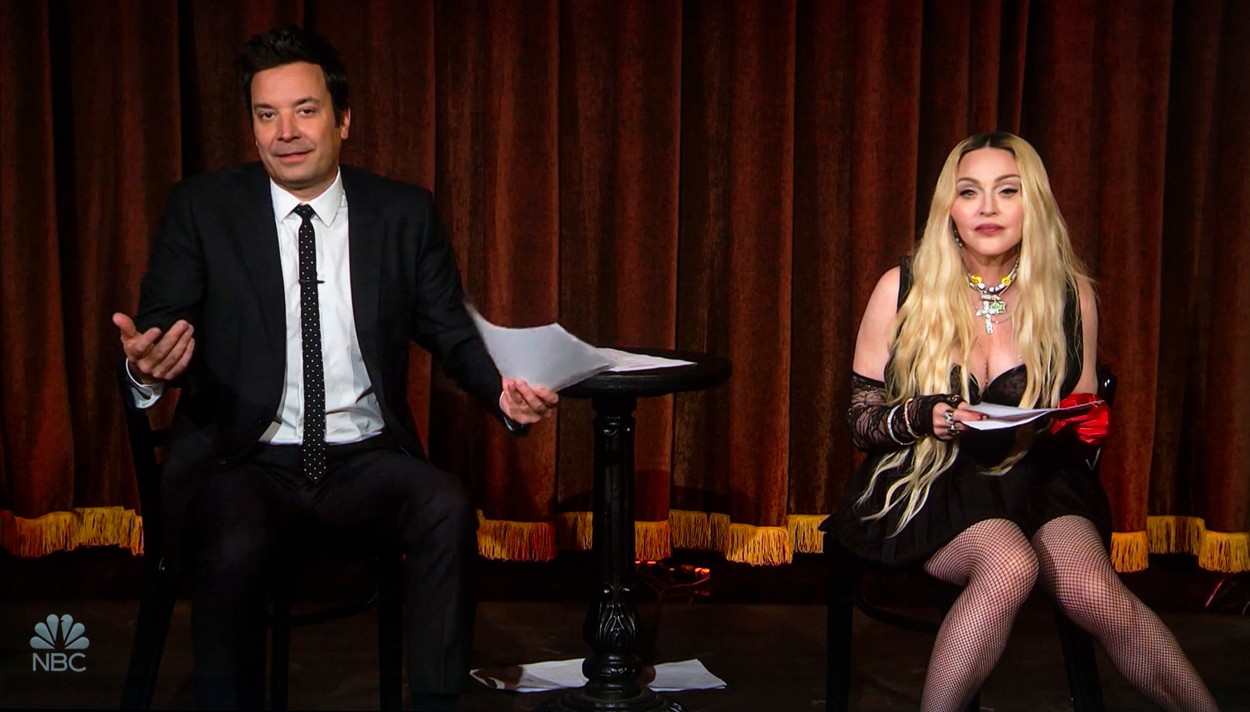 Madonna Guests on The Tonight Show