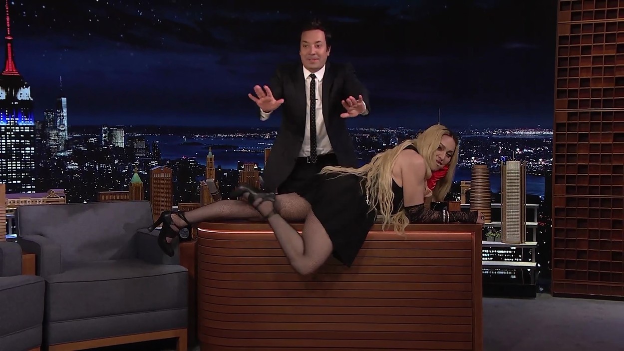 Madonna Confirms She’s Writing a Movie About Her Life on The Tonight Show Starring Jimmy Fallon