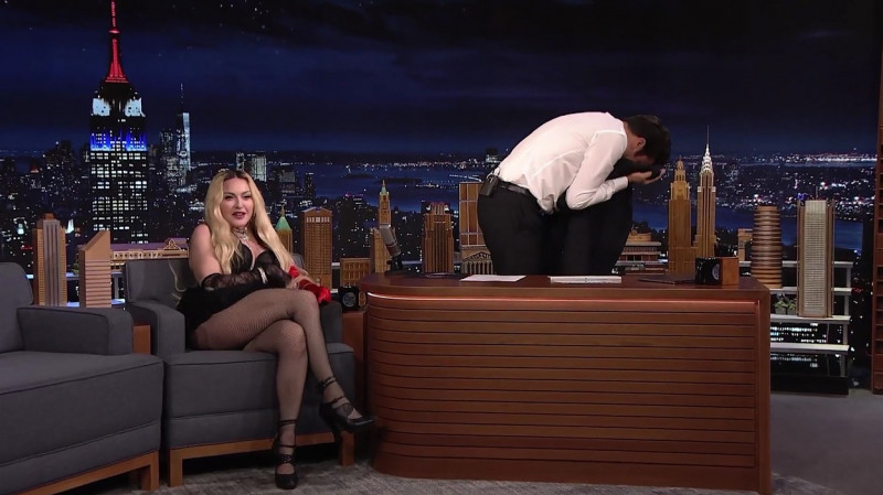 Madonna Confirms She’s Writing a Movie About Her Life on The Tonight Show Starring Jimmy Fallon