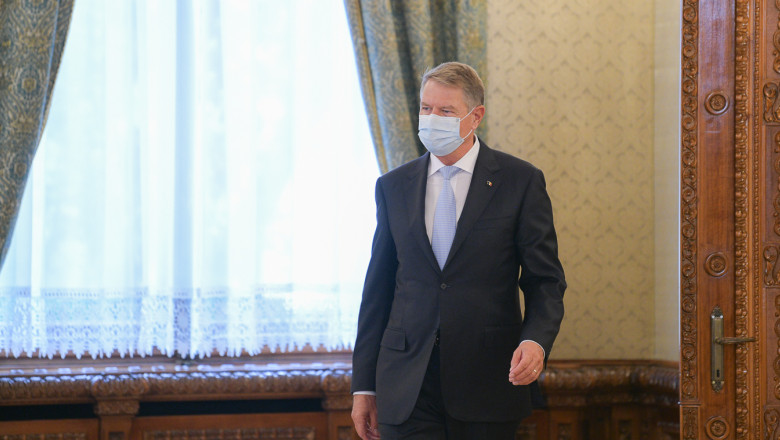 Președintele Klaus Iohannis, la consultări cu partidele politice.