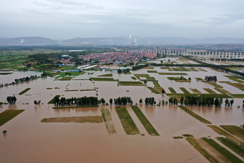 (SPOT NEWS)CHINA SHANXI HEJIN FLOOD CONTROL (CN)