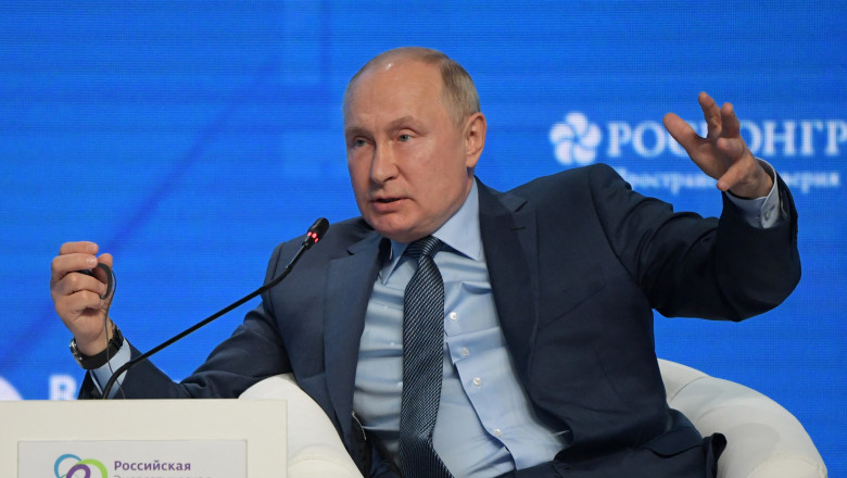 Vladimir putin la summitul despre energie