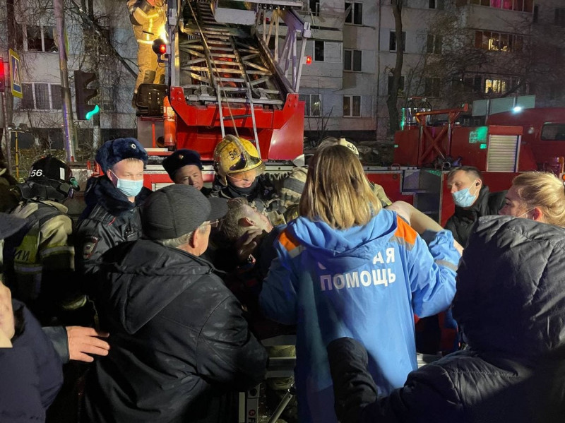 Domestic gas explosion in Naberezhnye Chelny, Russia