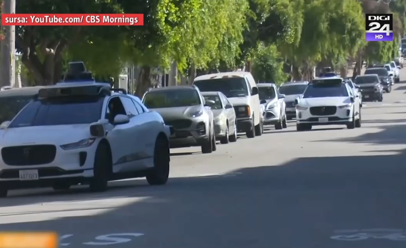 VIDEO. Misterul străduței din San Francisco pe care zilnic se formează ambuteiaje cu mașini autonome