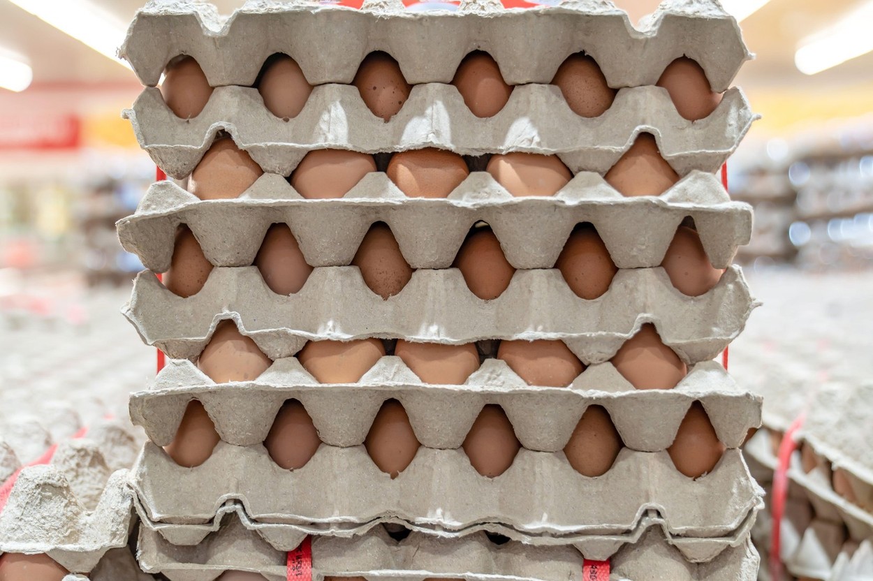 ANVSA verifică ouăle și carnea de pasăre provenite din UE, după ce au crescut cazurile de salmonella