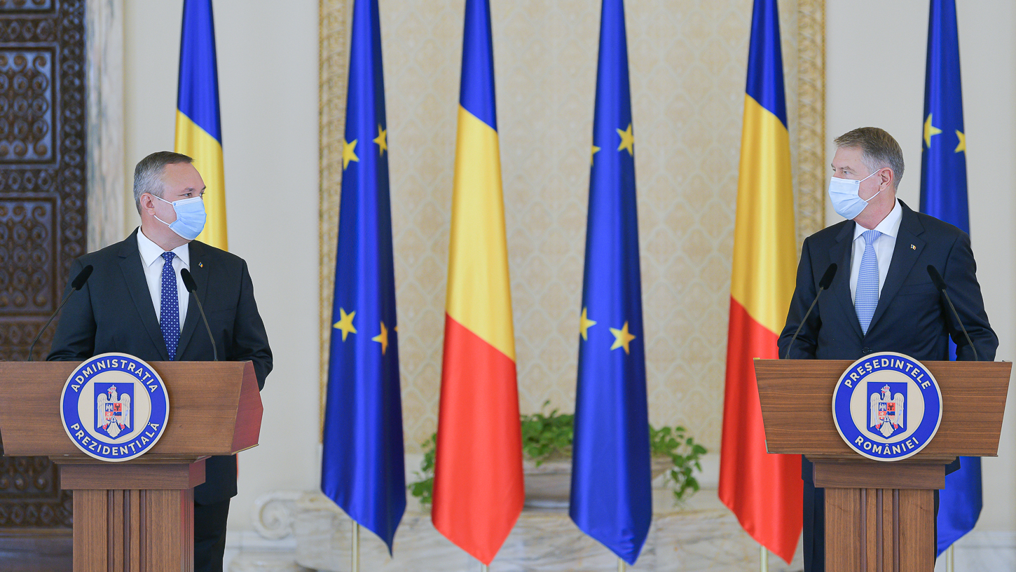 Klaus Iohannis: „Am decis să-l desemnez drept candidat pentru funcția de prim-ministru pe Nicolae Ciucă”