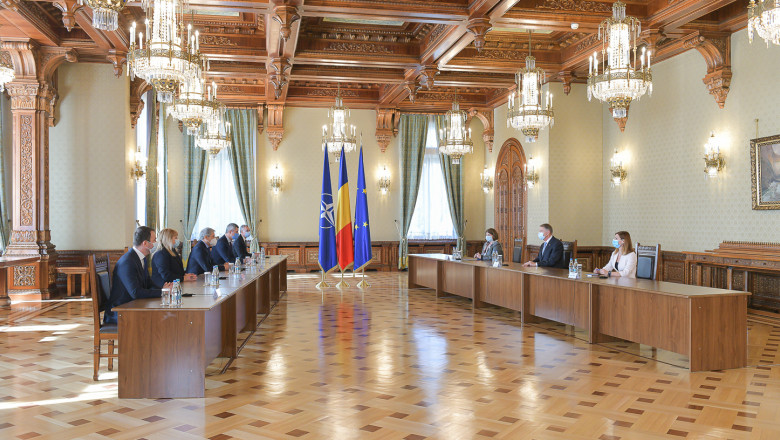 Delegația USR la consultările de la Palatul Cotroceni
