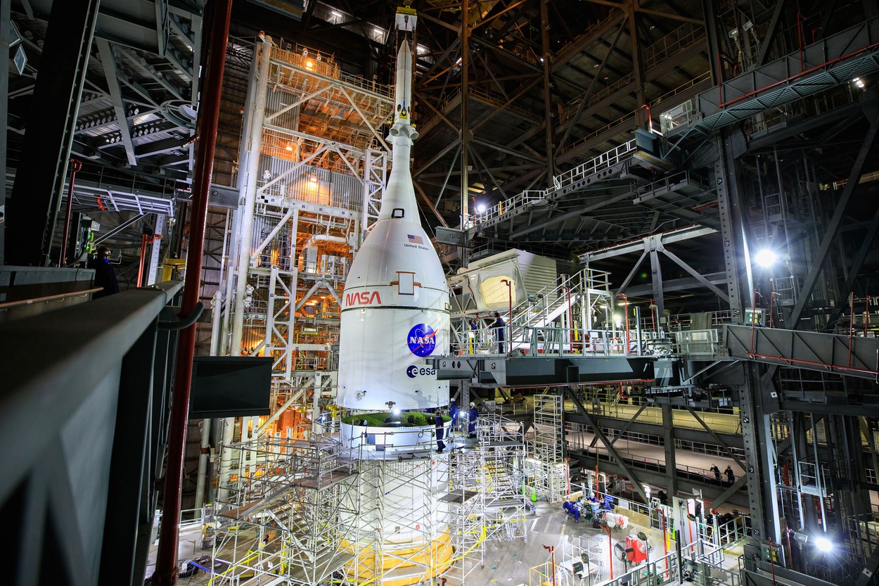 Prima misiune din programul Artemis, prin care NASA vrea să ducă din nou oameni pe Lună, va fi lansată în februarie 2022