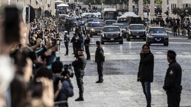 G20, Arrival of the President of the United States at the Vatican, Rome, Italy - 29 Oct 2021