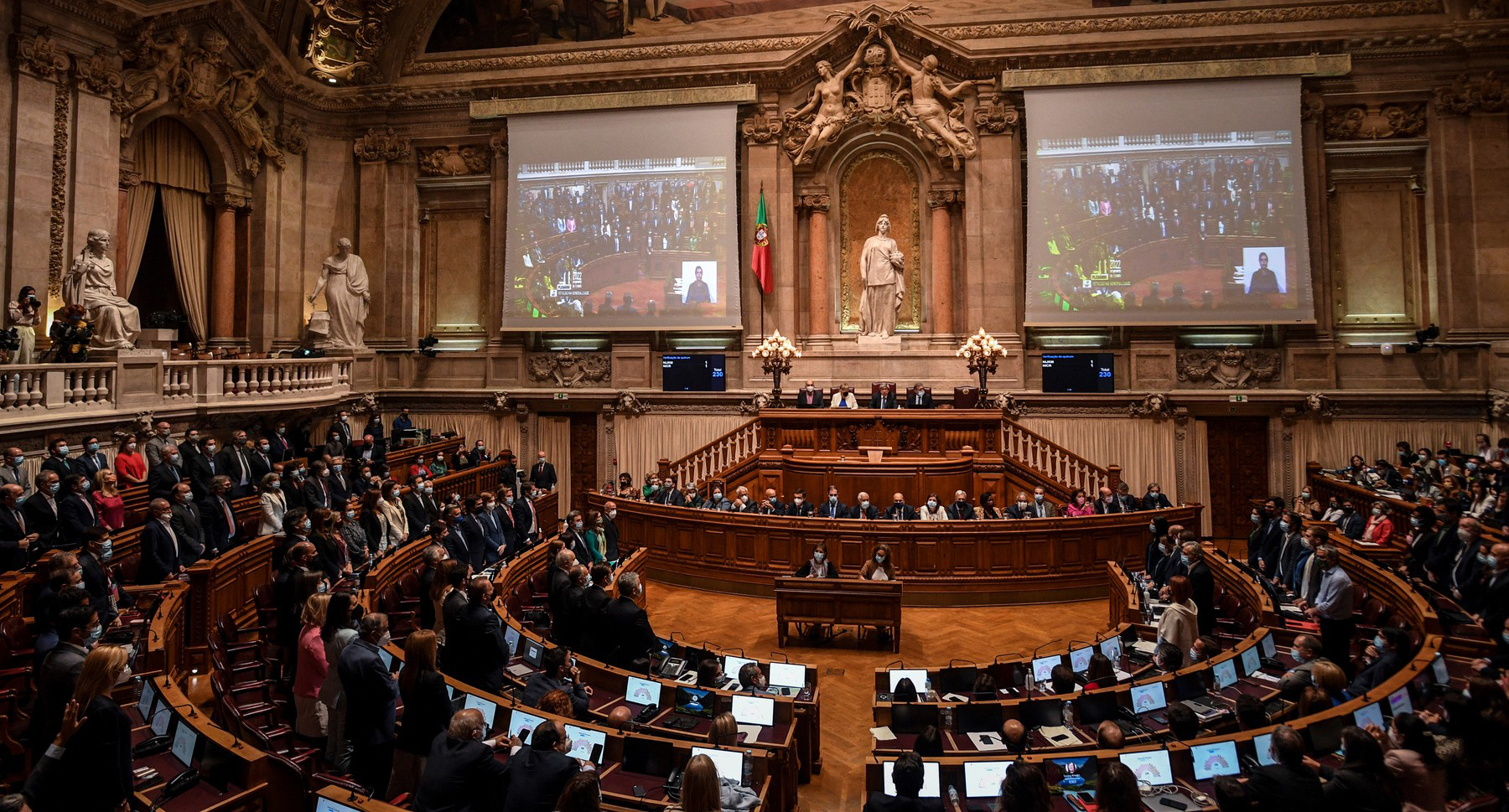Parlamentul portughez a respins bugetul de stat pe 2022, președintele cere dizolvarea și alegeri anticipate