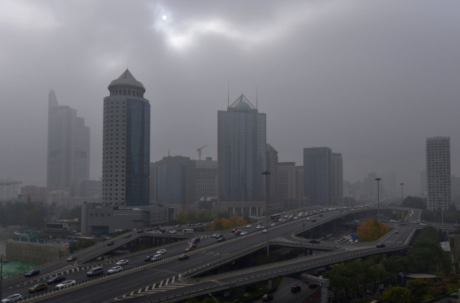 Early warning of heavy air pollution in Beijing, China - 4 Nov 2021