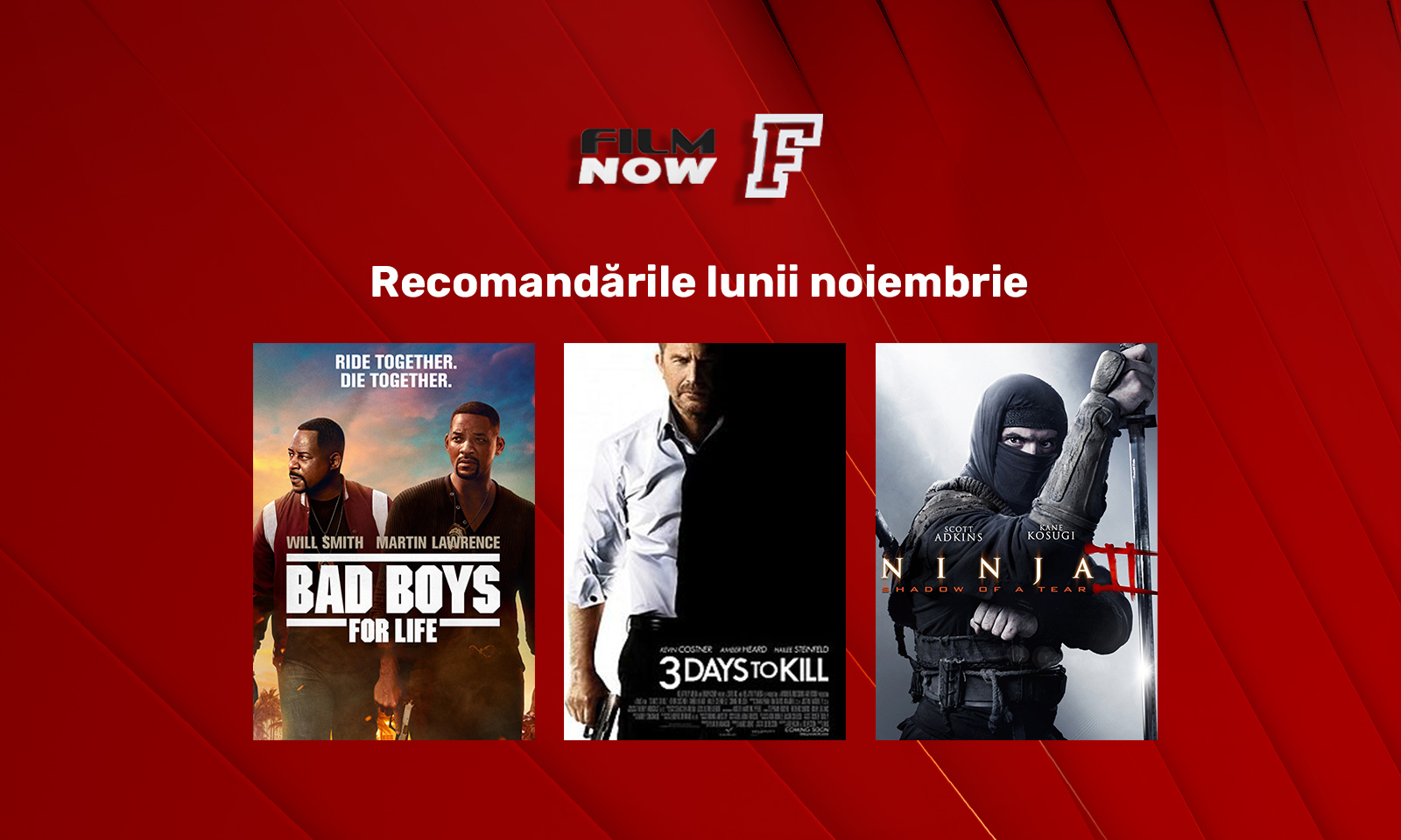 „Ultima lună de toamnă, întâia săptămână de acțiune” aduce finaluri neașteptate, doar la Film Now